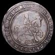 London Coins : A156 : Lot 1731 : Halfcrown Edward VI 1551 Fine Silver issue, walking horse with plume S.2479 mintmark y, Good Fine or...