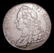 London Coins : A156 : Lot 1869 : Crown 1743 Roses ESC 124 GF/NVF