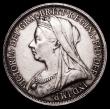 London Coins : A156 : Lot 1908 : Crown 1893 LVI Obverse initials resemble I.L, struck with a thicker raised outer obverse edge, Brigh...