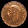 London Coins : A156 : Lot 1996 : Farthing 1936 VIP Proof/Proof of record Freeman 626 dies 3+B, listed at R18 by Freeman, in an NGC ho...