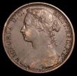 London Coins : A156 : Lot 2523 : Penny 1875H Freeman 85 dies 8+J, VF/GVF with a few surface marks, darkly toned, purchased by the ven...
