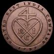 London Coins : A157 : Lot 1453 : India - Madras Presidency 1/48th Rupee (Dub) 1797 KM#398 Good Fine