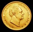 London Coins : A157 : Lot 2305 : Half Sovereign 1835 Marsh 411 NEF, all William IV Half Sovereigns scarce in better grades