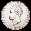 London Coins : A157 : Lot 2465 : Halfcrown 1828 ESC 648 NEF, Rare, Ex-Tennants 14/6/2006 Lot 32