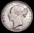 London Coins : A157 : Lot 2484 : Halfcrown 1880 ESC 705 Davies 589 dies 5D AU/GEF the obverse with some contact marks, Ex-Croydon Coi...