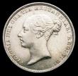 London Coins : A158 : Lot 2590 : Sixpence 1854 ESC 1700 GVF/NEF with some hairlines, Extremely rare