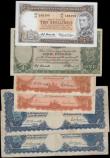 London Coins : A159 : Lot 1582 : Australia Commonwealth (6), 5 Pounds (2) issued 1941 signed Armitage & McFarlane, portrait King ...