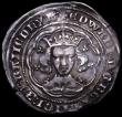 London Coins : A160 : Lot 1946 : Groat Edward III Pre-Treaty series E S.1567, V with nick in right limb mintmark Cross 2, approaching...