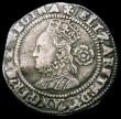London Coins : A160 : Lot 2014 : Threepence Elizabeth I 1574 mintmark S.2566 Eglantine NVF with some contact marks