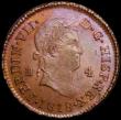 London Coins : A160 : Lot 3460 : Spain 4 Maravedis 1818 KM#489.2 Segovia Mint, mintmark Aqueduct A/UNC with one spot on the reverse, ...