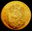 London Coins : A162 : Lot 1070 : Charles II Touch piece replica in gold, by Johnson Matthey 1973, 2.36 grammes of 18 carat gold UNC l...