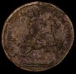 London Coins : A162 : Lot 1309 : USA Plantation Token undated (1688) struck in Tin, Breen 77 Fair with some corrosion, Rare