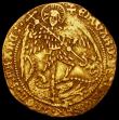 London Coins : A162 : Lot 1583 : Angel Edward IV Second Reign, London Mint S.2091 mintmark Pierced Cross, About VF