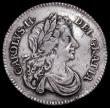 London Coins : A162 : Lot 1902 : Sixpence 1678 8 over 7, G of MAG struck over an O or D, ESC 1517, Bull 573 VF/About VF with an old t...