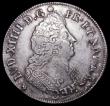 London Coins : A162 : Lot 2920 : France Ecu 1695 Rennes Mint, mintmark 9 KM#298.24 Good Fine, a bold strike with traces of the under-...