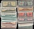 London Coins : A163 : Lot 1426 : Cuba (41), including Foreign Exchange Certificates, 10 Pesos (7) dated 1960 a consecutively numbered...