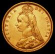 London Coins : A164 : Lot 1071 : Half Sovereign 1887M Jubilee Head, Hooked J in small spread J.E.B., S.3870 GVF, scarce