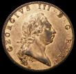 London Coins : A164 : Lot 1155 : Halfpenny 1790 Pattern in Brown Gilt by Droz DH6 Peck 955 NVF and rare