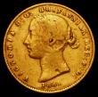London Coins : A164 : Lot 290 : Australia Half Sovereign 1861 Sydney Branch Mint Marsh 386 VG Rare