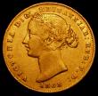 London Coins : A164 : Lot 295 : Australia Sovereign 1868 Sydney Branch Mint Marsh 373 NVF