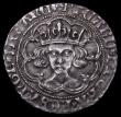 London Coins : A164 : Lot 837 : Groat Richard III, London Mint, RICARD legend, S.2154 mintmark Halved Sun and Rose VF a well struck ...