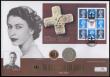London Coins : A165 : Lot 1589 : Numismatic First Day Cover - The Queen's Golden Jubilee 2002 comprising Sovereign 2002 Marsh 31...