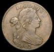London Coins : A165 : Lot 2308 : USA Cent 1803 10 Berries, Small Date, Blunt 1 in date. Small Fraction. Breen 1754. VF by English gra...