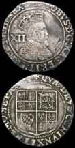 London Coins : A165 : Lot 2464 : Shilling James I Second Coinage S.2674 mintmark Lis Near Fine, Twopence Charles II Third Hammered is...