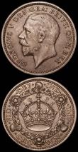 London Coins : A165 : Lot 2552 : Crowns (2) 1931 ESC 371, Bull 3639, Good Fine/NVF, 1929 ESC 369, Bull 3636 VG