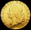 London Coins : A165 : Lot 2611 : Guinea 1748 S.3680 Near Fine, Ex-Jewellery