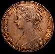 London Coins : A165 : Lot 2833 : Penny 1860 Beaded Border, Freeman 7, dies 1+C, VF/NEF, Rare