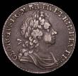 London Coins : A165 : Lot 2866 : Shilling 1716 Roses and Plumes ESC 1163 NVF with even grey toning, Very Rare, we note that this is o...