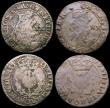 London Coins : A165 : Lot 3768 : Scotland Twenty Pence (3) Charles I B on it's side by the base of the thistle Near Fine, Charle...