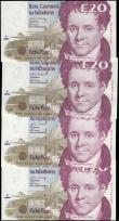 London Coins : A165 : Lot 635 : Ireland Republic The Central Bank of Ireland 20 Pounds signatures M. O'Conaill & P. Mullark...
