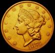 London Coins : A166 : Lot 1245 : USA Twenty Dollars 1874 S EF