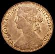 London Coins : A166 : Lot 1970 : Penny 1860 Toothed Border Freeman 13 dies 3+D UNC and lustrous the reverse with light cabinet fricti...