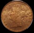 London Coins : A167 : Lot 1882 : British Honduras One Cent 1885 KM#6 UNC and eye-catching with around 75% lustre, in a PCGS holder an...