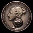 London Coins : A168 : Lot 1994 : Costa Rica Real countermarked coinage, undated (1849-1857, on a GB Victorian Sixpence 1850, Counterm...