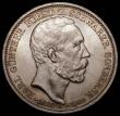 London Coins : A168 : Lot 2014 : German States - Schwarzenburg-Sondershausen 3 Marks 1909A Death of Karl Gunther KM#154 Lustrous UNC ...