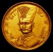 London Coins : A168 : Lot 2027 : Iran Gold Toman AH1299 Nasir al-Din Shah KM#933 VF