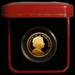 London Coins : A168 : Lot 672 : Gibraltar Gold Halfcrown 2002 Queen Elizabeth II Golden Jubilee 24 carat gold Proof with Sapphire, R...