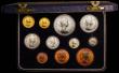 London Coins : A168 : Lot 710 : South Africa Proof Set 1954 (11 coins) KM#PS29 Gold Pound, Gold Half Pound and Crown to Farthing, nF...