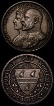 London Coins : A168 : Lot 956 : Medals (2) Queen Victoria Diamond Jubilee 1897 37mm diameter in silver, Heaton Mint, Obverse: Bust l...