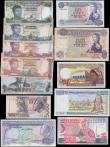 London Coins : A168 : Lot 98 : Africa & African Isles circa 1960's to modern (12) including QE2 Annigoni's portrait a...