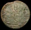London Coins : A169 : Lot 1139 : USA/Ireland Farthing undated St. Patricks, legend with trefoil of pellets after FLOREAT, Fair with g...