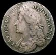 London Coins : A169 : Lot 1704 : Shilling 1686 G over A in MAG, ESC 1071, this variety unlisted for 1686 by ESC or Bull, who list thi...