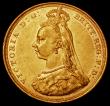 London Coins : A169 : Lot 1912 : Sovereign 1891S an unlisted type, Obverse with the first type legend with D:G: further from the crow...