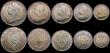 London Coins : A169 : Lot 2030 : Currency Set 1901 Halfcrown, Florin, Shilling, Sixpence, Threepence, Penny, Halfpenny and Farthing, ...
