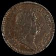 London Coins : A170 : Lot 1272 : USA/Ireland Halfpenny 1723 Woods, Large 3, Breen 155, in a PCGS holder and graded AU58 (ticket in ho...