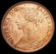 London Coins : A170 : Lot 1501 : Farthing 1873 as Freeman 524 dies 3+B, Low 3 (touches linear circle) LCGS variety 02, UNC and with a...